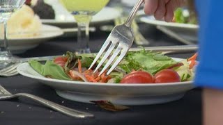 Scholarship winners get a lesson in etiquette before heading off to college