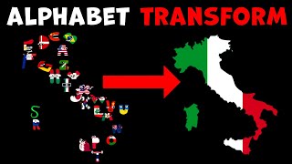 Alphabet Lore Snakes Transform Countries