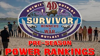 Survivor: Winners at War - Pre-Season Power Rankings