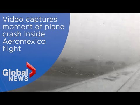Video: Video Hetkest, Kui Aeromexico Lennuk Põrkub
