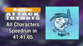 Nicktoons: Attack of The Toybots - All Playable Characters Speedrun in 41:41.65
