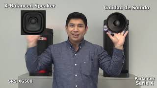 Tutorial Parlantes Serie X Sony // Review Speaker Serie X Sony // SRS XP700   SRS XP500