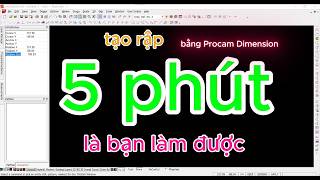5 minutes you can make shoes pattern # Procam Dimension #5minute