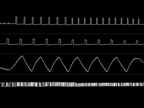 Tim Follin - "Solstice (NES) - Title Theme" [Oscilloscope View] (acrouzet)
