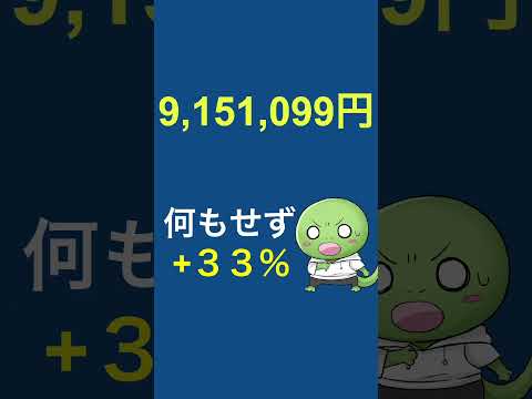 【全世界株式】４年間オルカンを買い続けた結果 #shorts  #インデックス投資 #全世界株式 #オルカン #新nisa