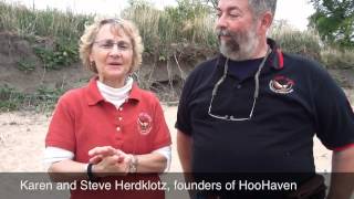 Eagle release at Starved Rock State Park