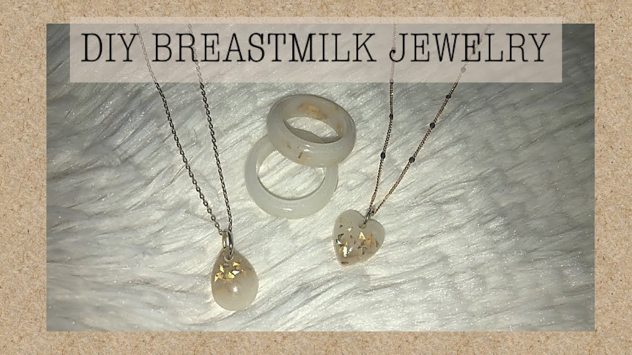 How to Make DIY Breast Milk Jewelry: What You Need to Know