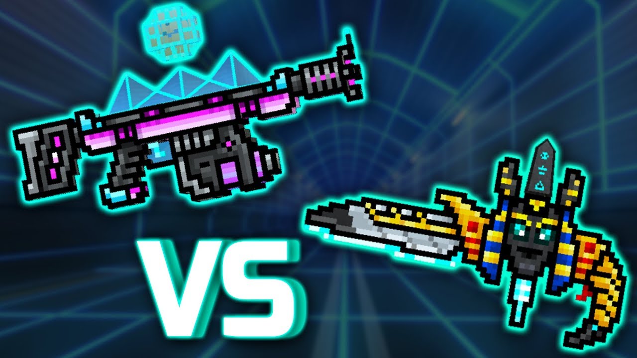 Pixel Gun 3D : WAVE PULSER [VS] ANUBIS