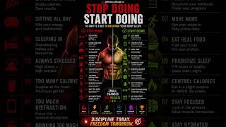 Stop Wasting Time in the Gym ❌ | Transform Your Body With These Simple Habits | Discipline Today 🏆