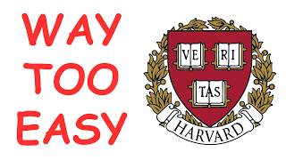 getting into the ivy league is easy, actually