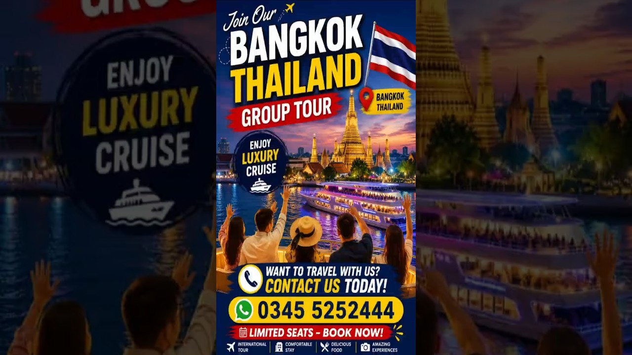 4 Countries Tour & Stunning Thailand Cruise Dinner Experience #Shorts #ThailandTravel
