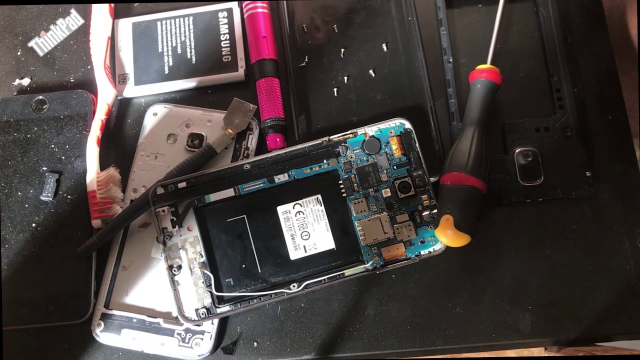 How to Replace the Charger Port on a Samsung Galaxy Note 4 and note 3 ...