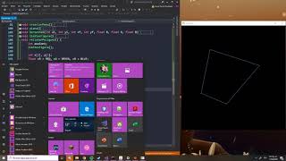 5. [C++/OPEN GL] Rellenar un polígono por SCAN-LINE
