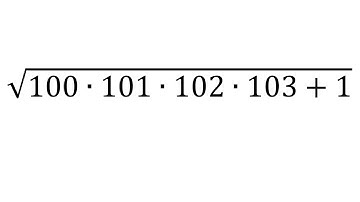 Simplify this without a calculator | sqrt(100*101*102*103+1)