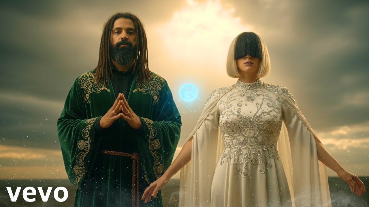 Sia ft. Damian Marley | Lost in the Light - Official AI Music Video | Soulful Reggae Pop