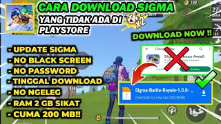 CARA MENGATASI SIGMA TIDAK ADA DI PLAYSTORE‼️LINK DOWNLOAD GAME SIGMA BATTLE ROYALE APK screenshot 4