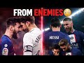Messi vs Ramos | From Enemies to Teammates 😳