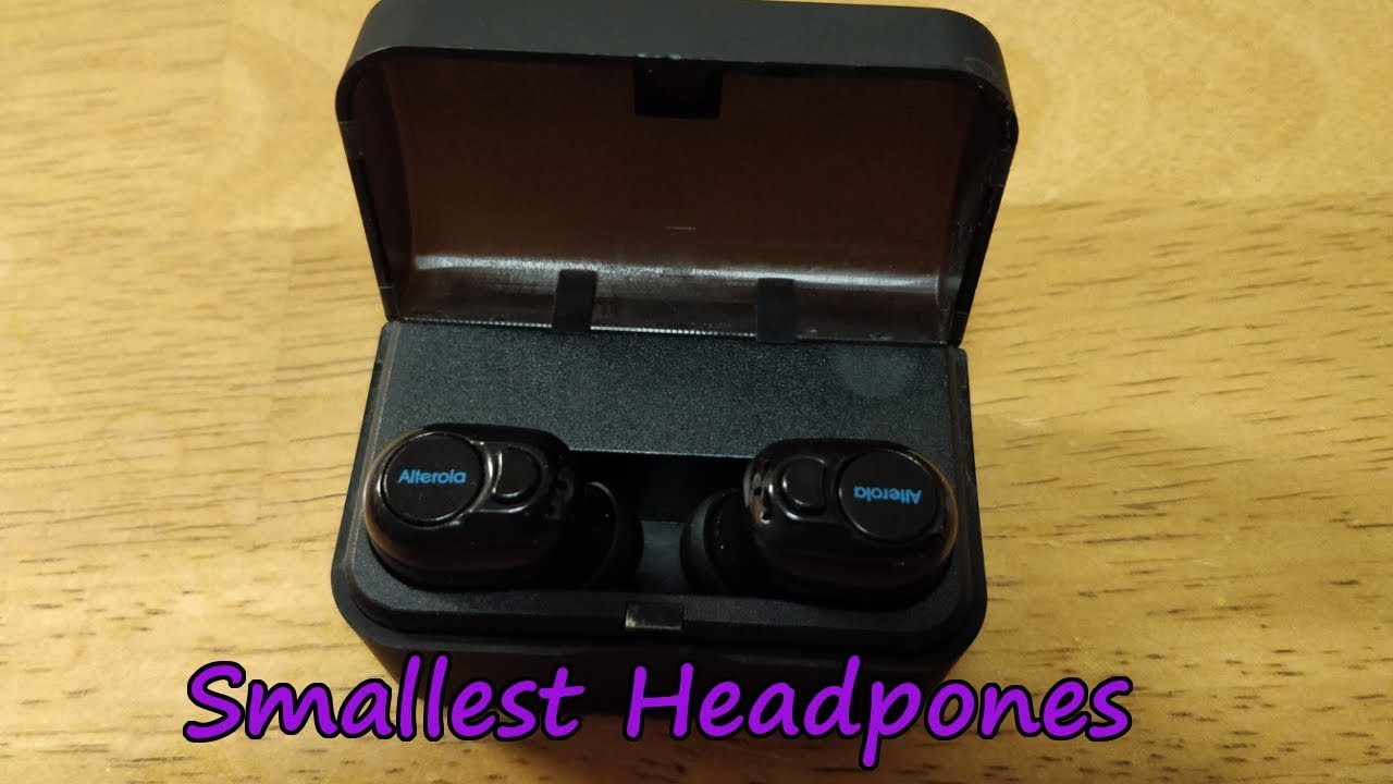 Smallest Headphones Ever? (Alterola AE800) YouTube