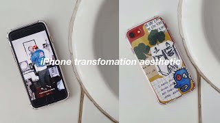 Decorating my iPhone SE📱: aesthetic iPhone *aesthetic vlog*