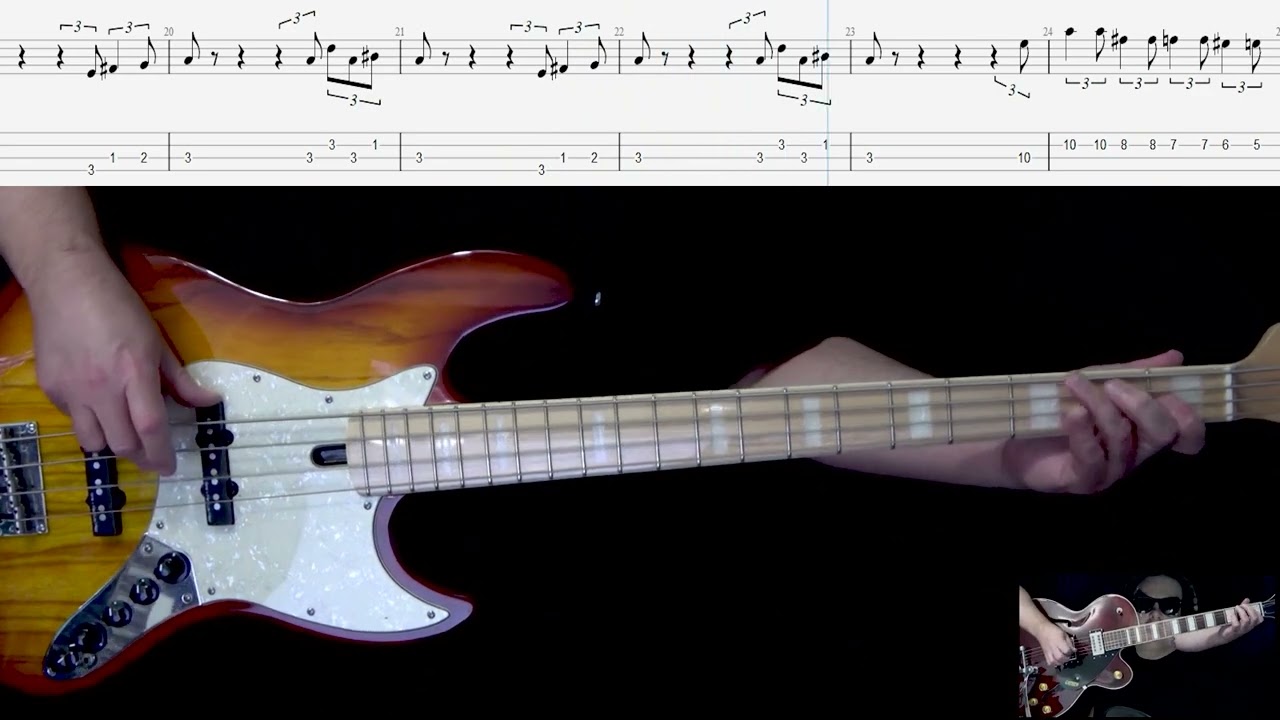 Trouble Elvis Bass Tab with all instruments and vocals by Abraham Myers