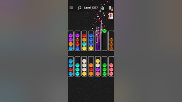 Level 1377- Color Ball Sort Solution
