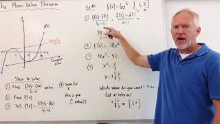 Mean Value Theorem with Examples