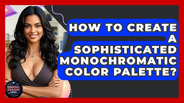 How To Create A Sophisticated Monochromatic Color Palette? - Graphic Design Nerd