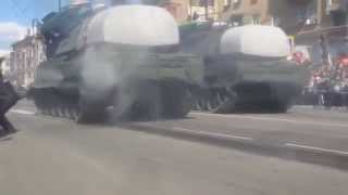 На параде Победы в Чите загорелся ЗРК «Бук»