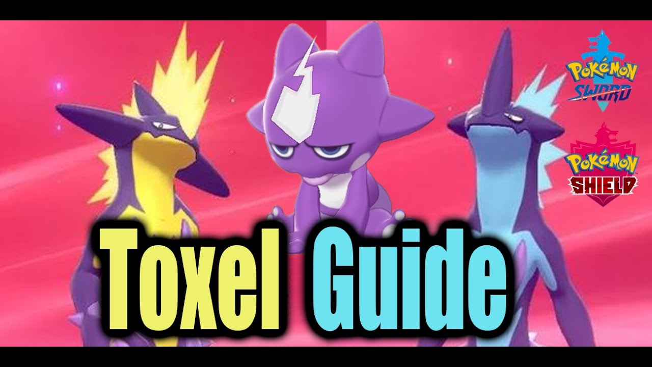 🎮 Pokemon Sword and Shield: Como evoluir o Toxel em todas as formas