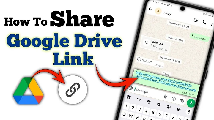How To Create Google Drive Link To Share Files - Step By Step
