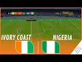 Cte divoire  nigeria  finale  coupe dafrique des nations 2023  simulation de jeu vido