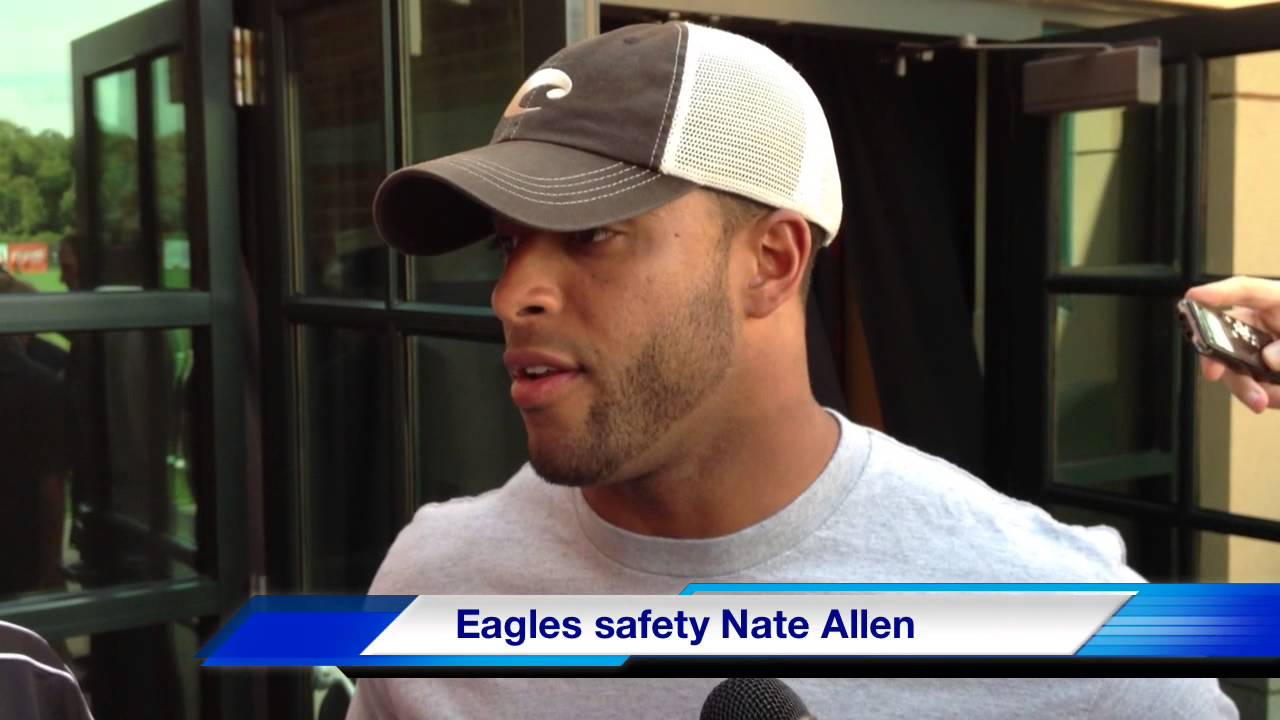 Eagles Safety Nate Allen - YouTube