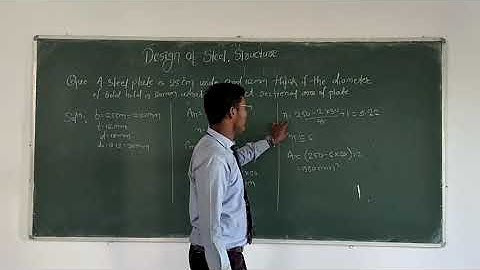 Net Sectional Area|Design of Steel Structures|IS 800:2007 Explained by Saurabh Sondawale