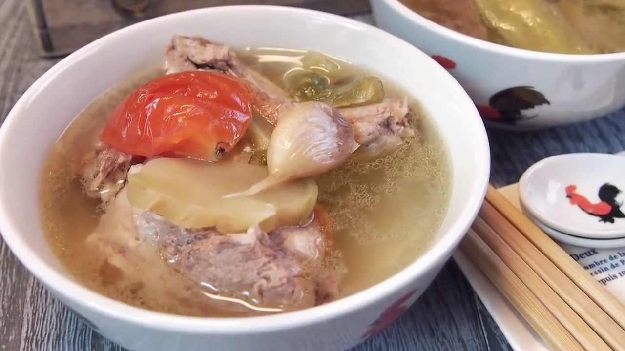10-MIN Chinese Soup Recipe: Sichuan Veg & Bitter Gourd Soup 