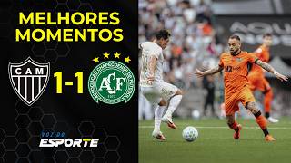 ⚽ATLÉTICO-MG 1 X 1 CHAPECOENSE | GOL DE CASSIERRA SALVA O GALO DO TROPEÇO NA ARENA MRV | BRASILEIRÃO