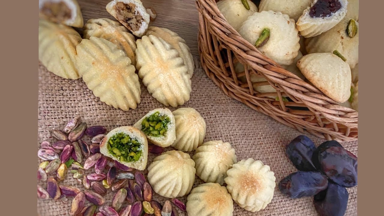 معمول الطحين الهش والفاخر بجميع الحشوات ينافس  شغل السوق 😍مع سر الإحتفاظ بالرسمة