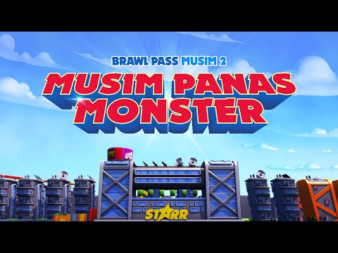 Animasi Brawl Stars: Musim 2 – Musim Panas Monster!