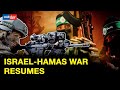 Israel-Hamas Conflict: IDF Restores Combat Operations Against Hamas. Find Out Why!