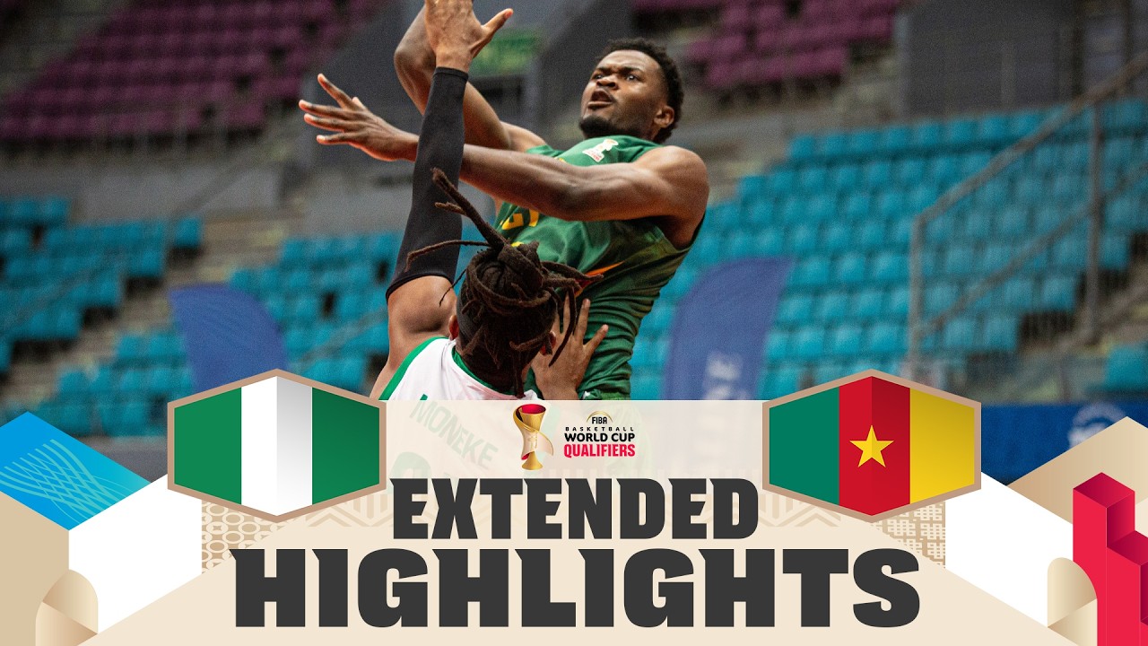 Nigeria 🇳🇬 v Cameroon 🇨🇲 | Extended Highlights | FIBA Basketball World Cup 2027 African Qualifiers