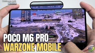 Poco M6 Pro Test Game Call Of Duty Warzone Mobile | Helio G99 Ultra