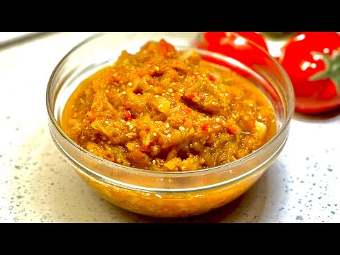 ИКРА ИЗ БАКЛАЖАНОВ! Вкусная летняя закуска.