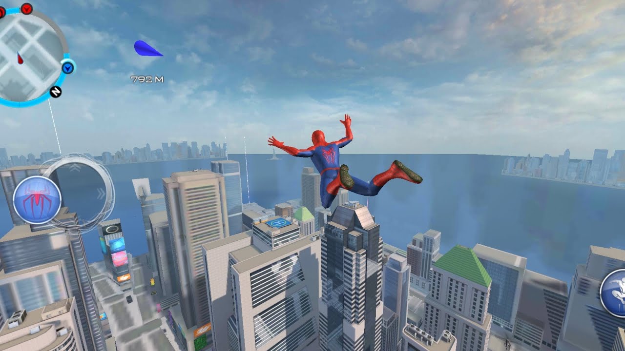 The Amazing Spider-Man 2 Gameplay exploring the city experience yourself #gaming #gameplay 