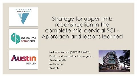 Strategy for upper limb reconstruction in the complete mid cervical SCI Approach and lessons learned