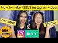 How to use REELS INSTAGRAM part -2 | SLOMO and TRANSITION | Hidden Reels Instagram hacks | TIKTOK