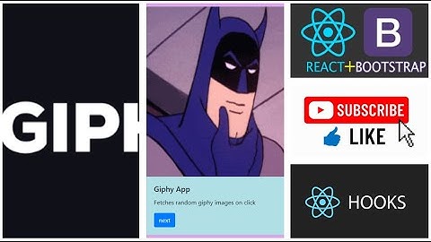 React.js Giphy App fetching random images
