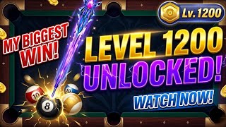 Impossible Level? 😱 | Pooking - Billiards City Level 1200 Gameplay!  screenshot 4