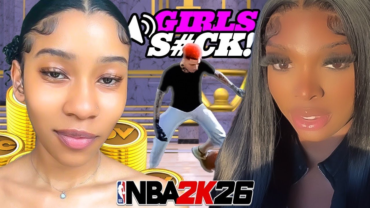 Sierra And I Teamed Up &  Took Over The Stage! Why Do Guys On NBA 2K HATE GIRLS! *Gets Super Toxic!*