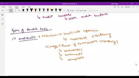 EIS CH 3 lecture 10- Auditing of information system control (Applicable for NOV 2020 onwards)