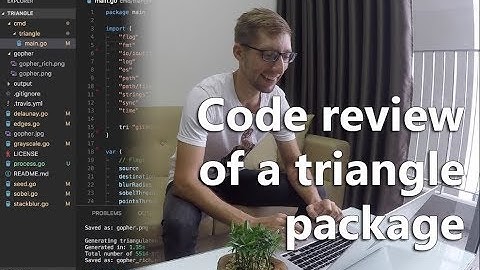 Code review of a triangle package