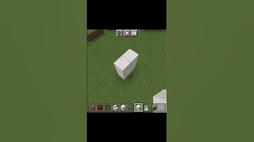 HOW TO MAKE A LEVER OPERATED STAIRS! #ytshorts #minecraft #mcpe #build #shortsfeed #shorts